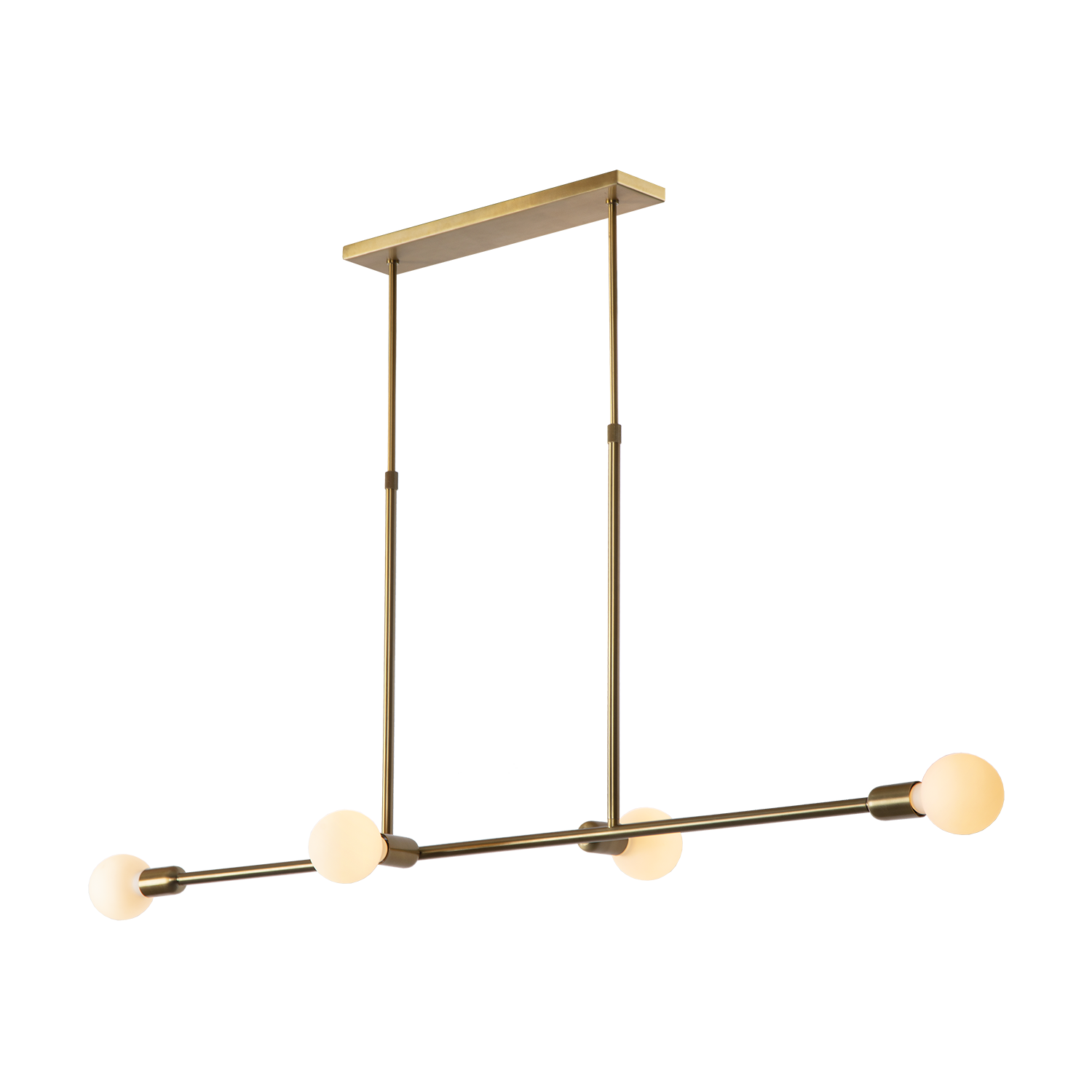 Pendant light Dots L | antique brass