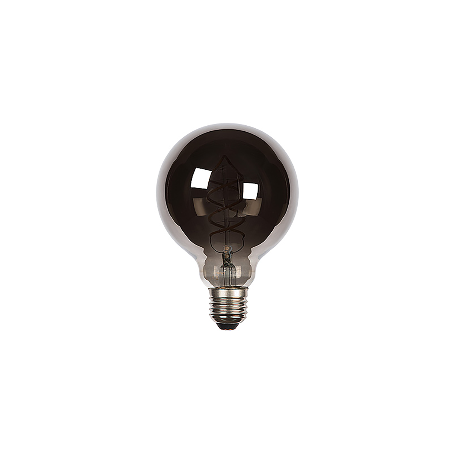 Globe Spiral LED filament - E27
