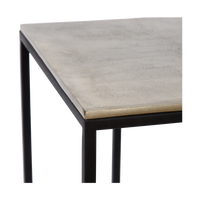 Side table Vanger | raw antique brass
