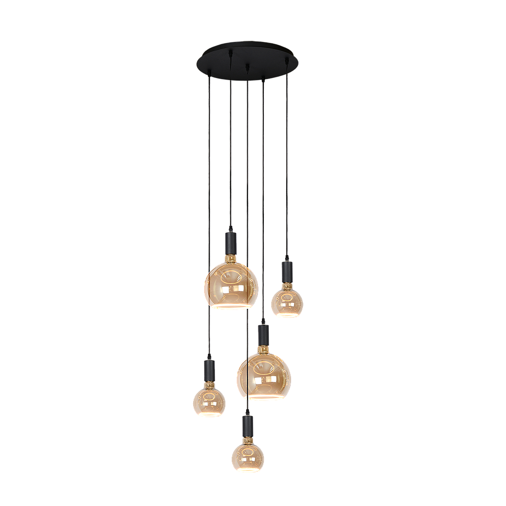Pendant light Sapa 5 - incl. Floating lightbulbs