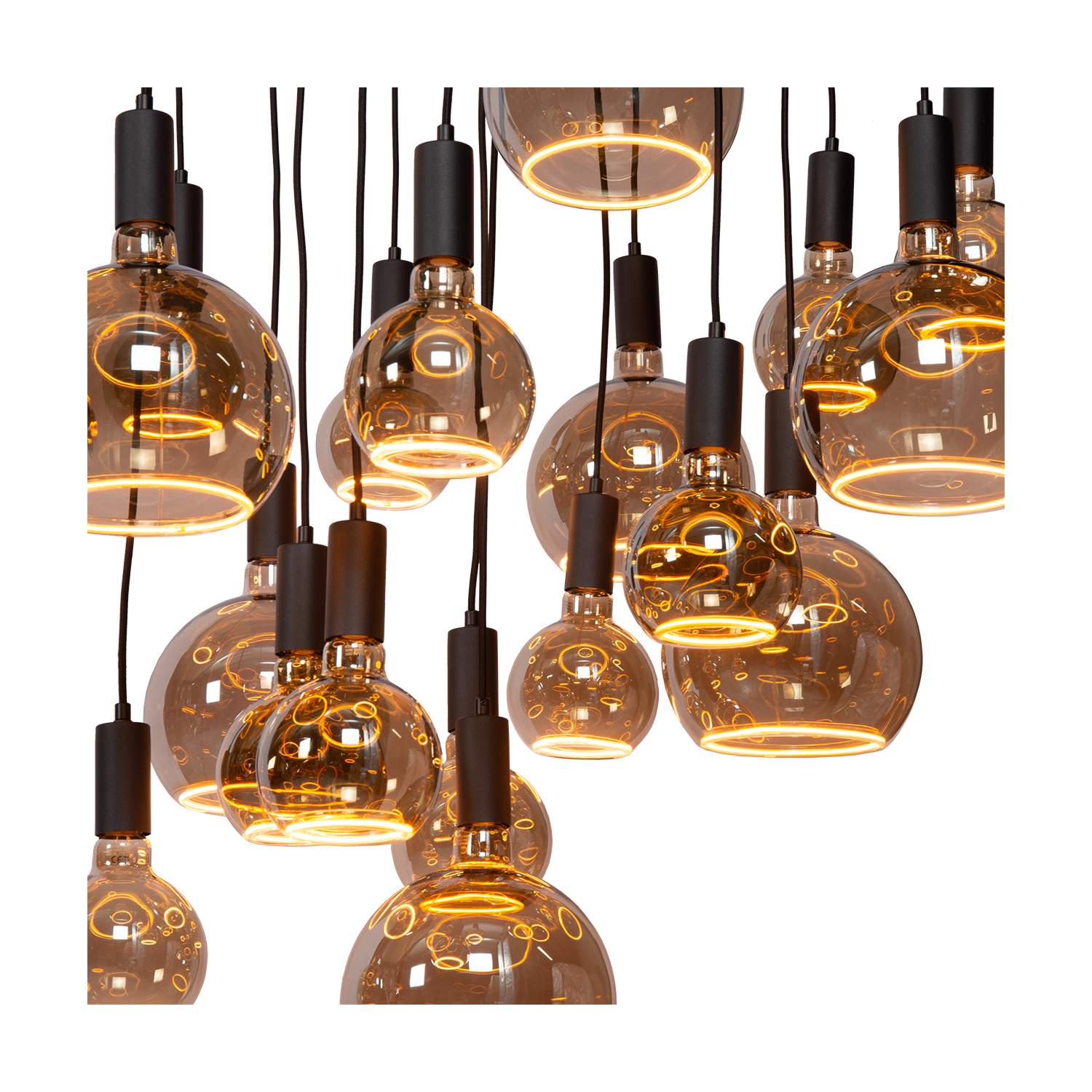 Pendant light Sapa 21 - incl. Floating light bulbs 