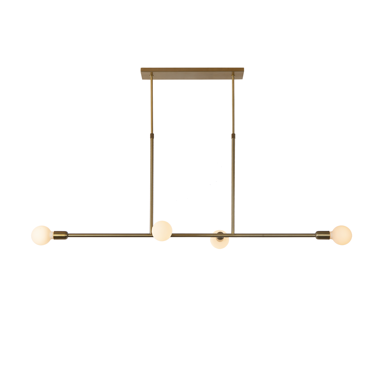 Pendant light Dots L | antique brass