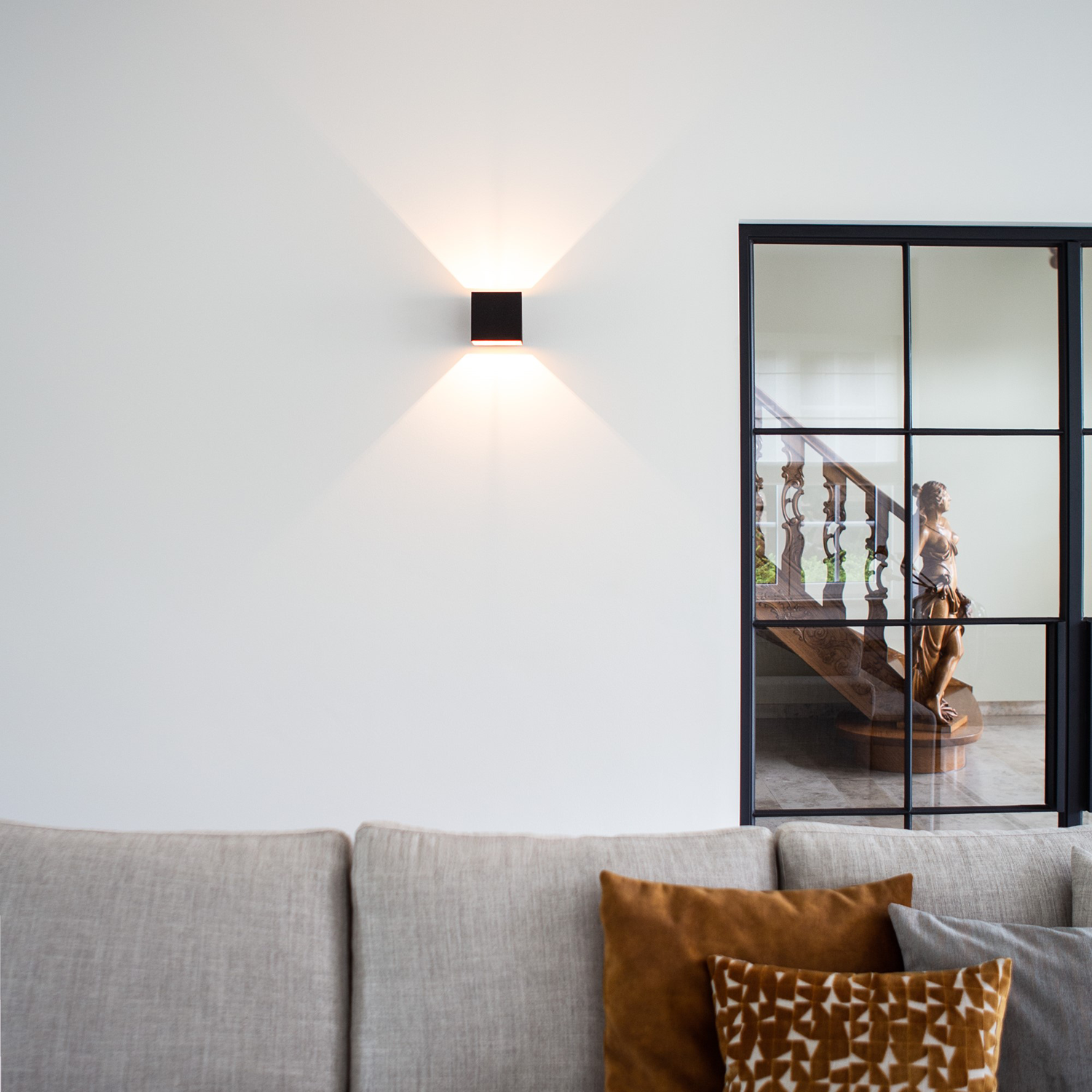 Wall light Gerona | black