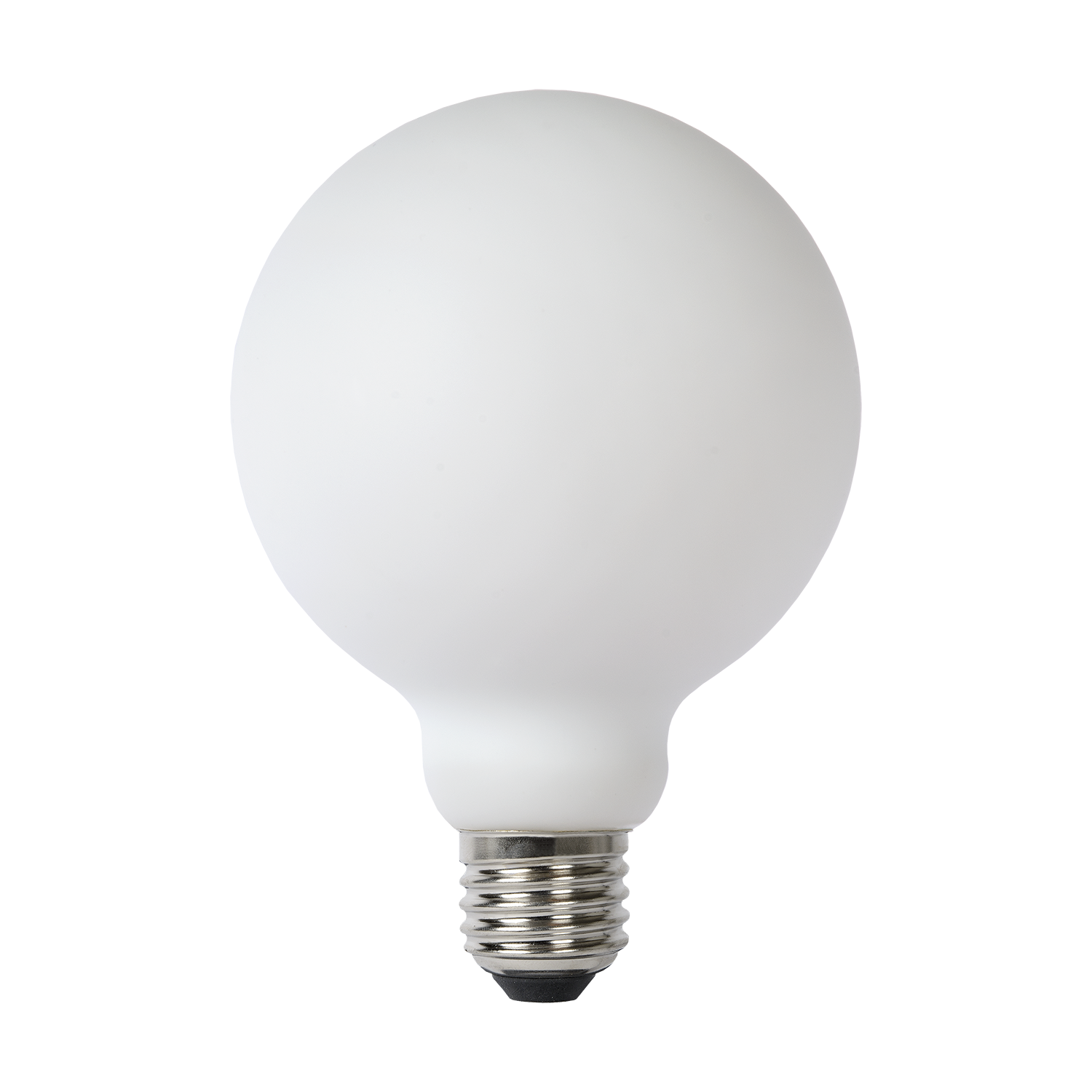 Globe blanc givré LED - E27 - dimmable