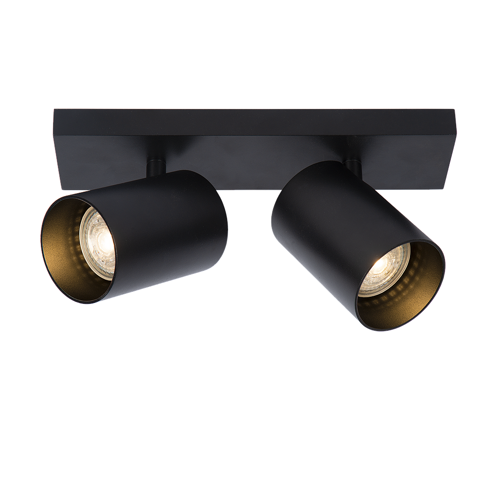 Ceiling light Nuo 2 | black - black inside