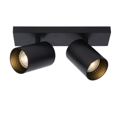 Ceiling light Nuo 2 | black - black inside