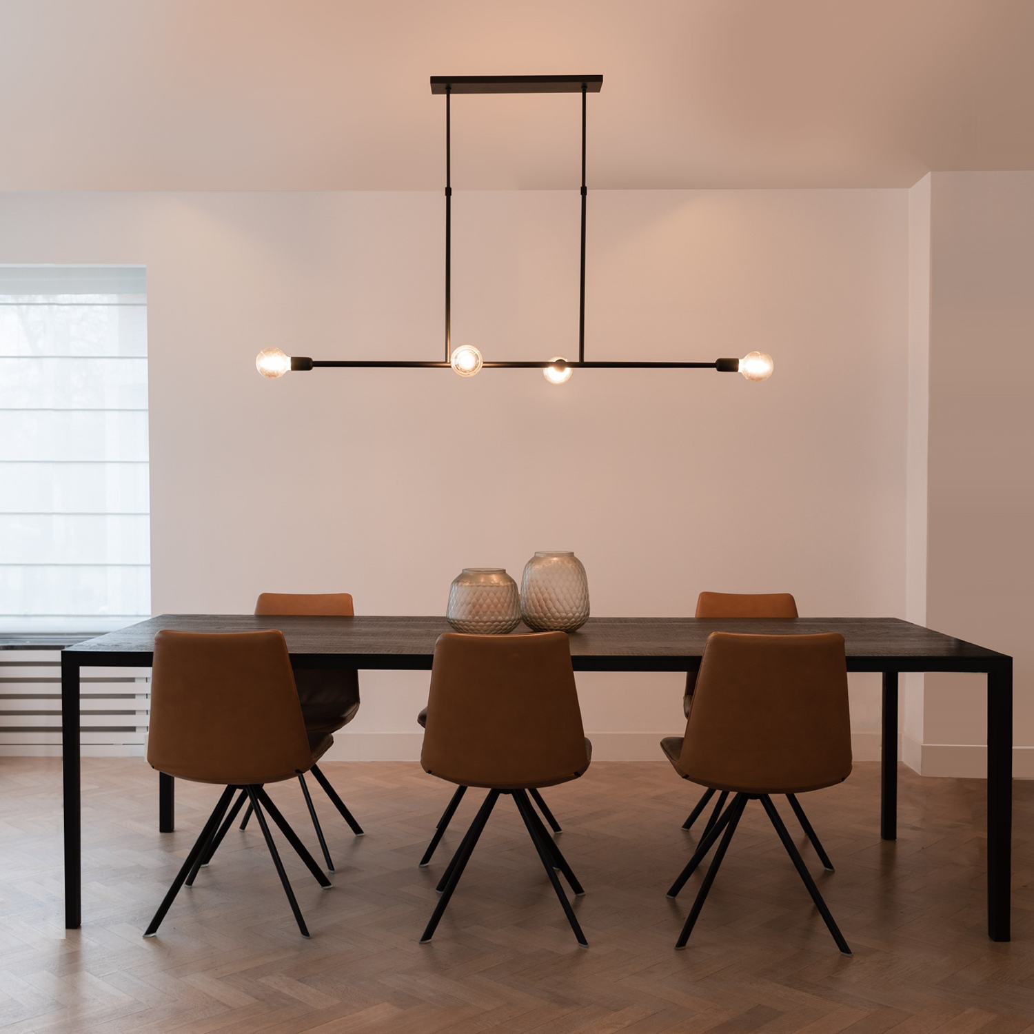 Pendant light Dots L | black