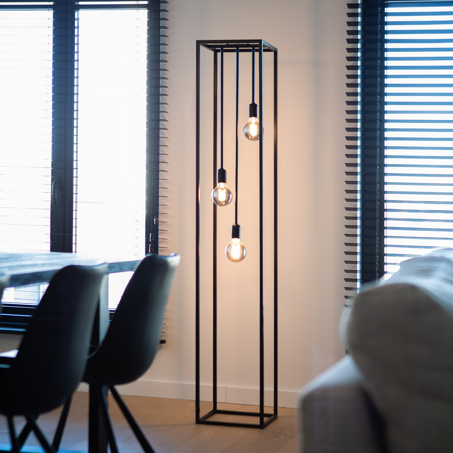 Globe Spiral LED filament - E27 - dimmable
